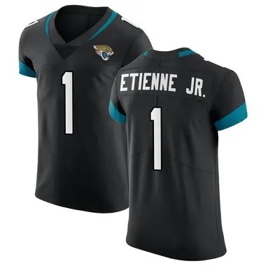 Men's Nike Jacksonville Jaguars Travis Etienne Jr. Vapor Untouchable Jersey - Black Elite