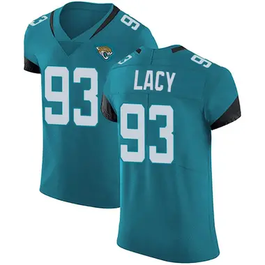 Men's Nike Jacksonville Jaguars Tyler Lacy Vapor Untouchable Alternate Jersey - Teal Elite