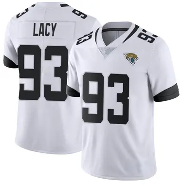 Men's Nike Jacksonville Jaguars Tyler Lacy Vapor Untouchable Jersey - White Limited