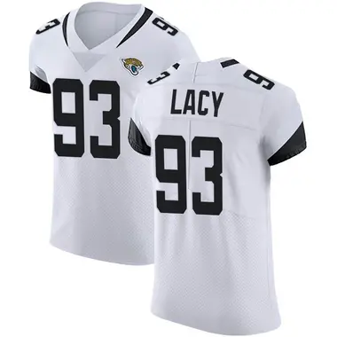 Men's Nike Jacksonville Jaguars Tyler Lacy Vapor Untouchable Road Jersey - White Elite