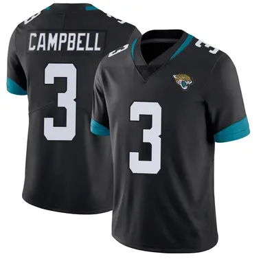 Men's Nike Jacksonville Jaguars Tyson Campbell Vapor Untouchable Jersey - Black Limited