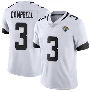 Men's Nike Jacksonville Jaguars Tyson Campbell Vapor Untouchable Jersey - White Limited