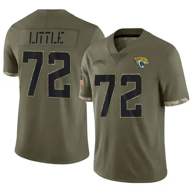 Men's Nike Jacksonville Jaguars Walker Little 2022 Salute To Service Jersey - Olive Limited