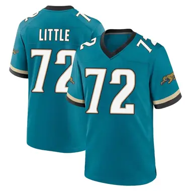 Men's Nike Jacksonville Jaguars Walker Little Prowler Throwback Jersey - Teal Game