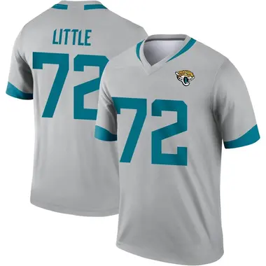 Men's Nike Jacksonville Jaguars Walker Little Silver Inverted Jersey - Legend