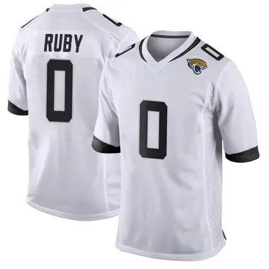 Men's Nike Jacksonville Jaguars Wayne Ruby Jersey - White Game