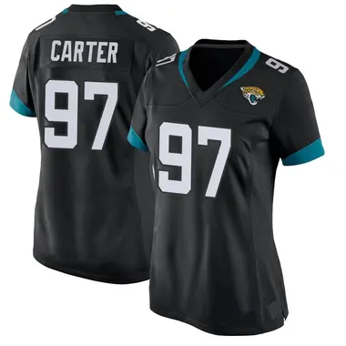 Women's Nike Jacksonville Jaguars Andre Carter Jersey - Black Game