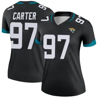 Women's Nike Jacksonville Jaguars Andre Carter Jersey - Black Legend