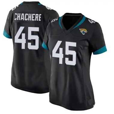 Women's Nike Jacksonville Jaguars Andre Chachere Jersey - Black Game