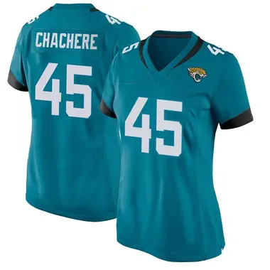 Women's Nike Jacksonville Jaguars Andre Chachere Jersey - Teal Game