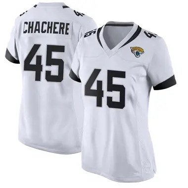 Women's Nike Jacksonville Jaguars Andre Chachere Jersey - White Game