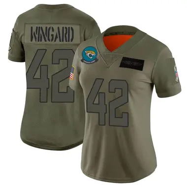 Women's Nike Jacksonville Jaguars Andrew Wingard 2019 Salute to Service Jersey - Camo Limited