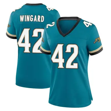 Women's Nike Jacksonville Jaguars Andrew Wingard Prowler Throwback Jersey - Teal Game