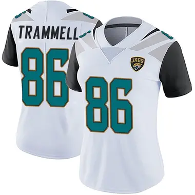 Women's Nike Jacksonville Jaguars Austin Trammell Vapor Untouchable Jersey - White Limited