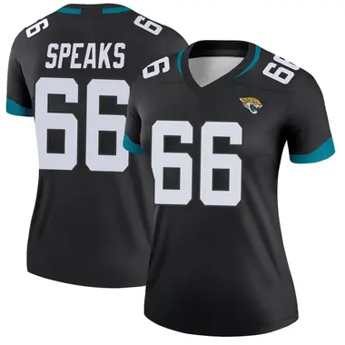 Women's Nike Jacksonville Jaguars Breeland Speaks Jersey - Black Legend