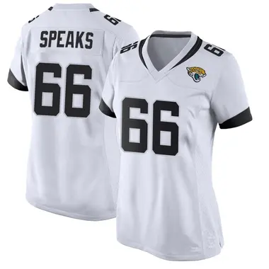 Women's Nike Jacksonville Jaguars Breeland Speaks Jersey - White Game