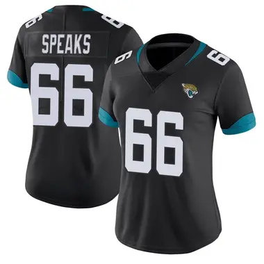 Women's Nike Jacksonville Jaguars Breeland Speaks Vapor Untouchable Jersey - Black Limited