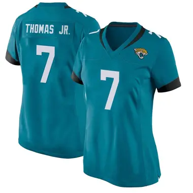 Women's Nike Jacksonville Jaguars Brian Thomas Jr. Jersey - Teal Game