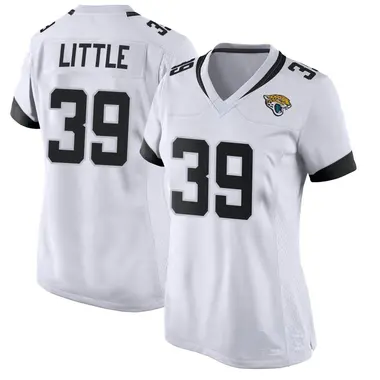 Women's Nike Jacksonville Jaguars Cam Little Jersey - White Game