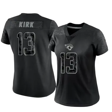 Women's Nike Jacksonville Jaguars Christian Kirk Reflective Jersey - Black Limited