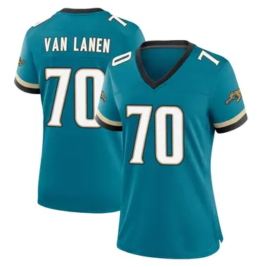 Women's Nike Jacksonville Jaguars Cole Van Lanen Prowler Throwback Jersey - Teal Game