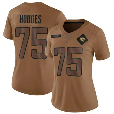 Women's Nike Jacksonville Jaguars Cooper Hodges 2023 Salute To Service Jersey - Brown Limited