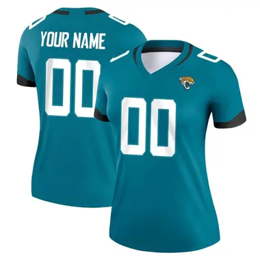 Women's Nike Jacksonville Jaguars Custom Jersey - Teal Legend