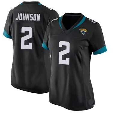 Women's Nike Jacksonville Jaguars D'Ernest Johnson Jersey - Black Game