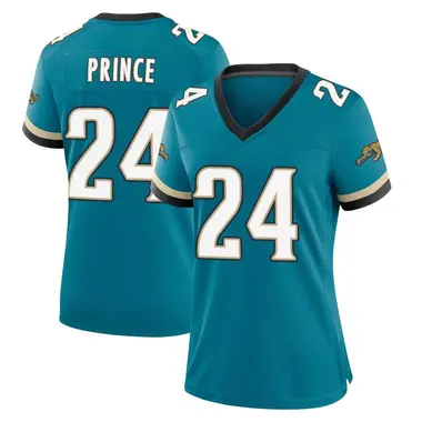 Women's Nike Jacksonville Jaguars De'Antre Prince Prowler Throwback Jersey - Teal Game