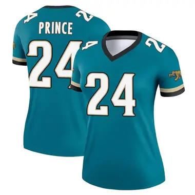 Women's Nike Jacksonville Jaguars De'Antre Prince Prowler Throwback Jersey - Teal Legend