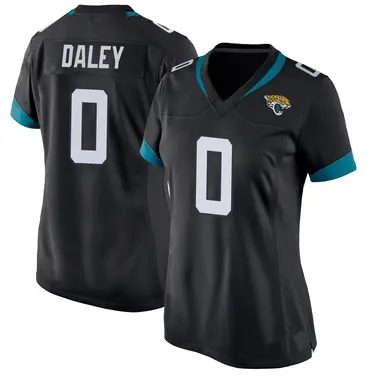 Women's Nike Jacksonville Jaguars Dennis Daley Jersey - Black Game