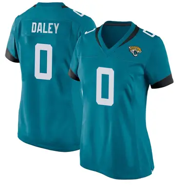 Women's Nike Jacksonville Jaguars Dennis Daley Jersey - Teal Game