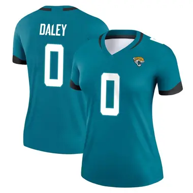 Women's Nike Jacksonville Jaguars Dennis Daley Jersey - Teal Legend