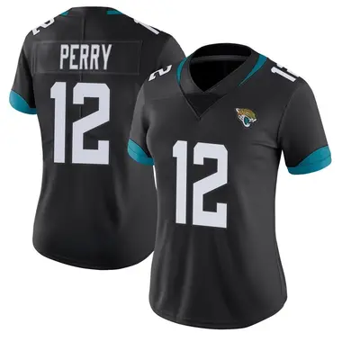 Women's Nike Jacksonville Jaguars E.J. Perry Vapor Untouchable Jersey - Black Limited