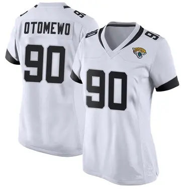 Women's Nike Jacksonville Jaguars Esezi Otomewo Jersey - White Game