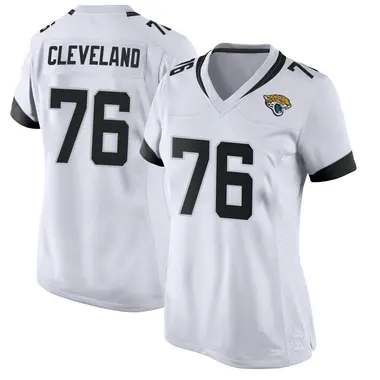 Women's Nike Jacksonville Jaguars Ezra Cleveland Jersey - White Game