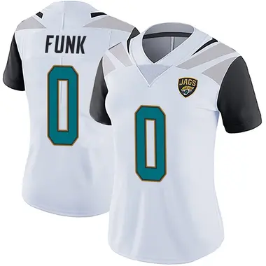 Women's Nike Jacksonville Jaguars Jake Funk Vapor Untouchable Jersey - White Limited