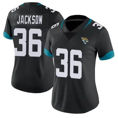 Women's Nike Jacksonville Jaguars Jalen Jackson Vapor Untouchable Jersey - Black Limited