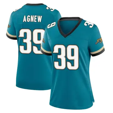 Women's Nike Jacksonville Jaguars Jamal Agnew Prowler Throwback Jersey - Teal Game