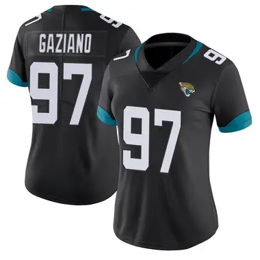 Women's Nike Jacksonville Jaguars Joe Gaziano Vapor Untouchable Jersey - Black Limited