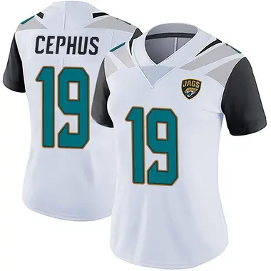 Women's Nike Jacksonville Jaguars Joshua Cephus Vapor Untouchable Jersey - White Limited