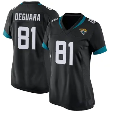 Women's Nike Jacksonville Jaguars Josiah Deguara Jersey - Black Game