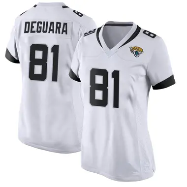 Women's Nike Jacksonville Jaguars Josiah Deguara Jersey - White Game