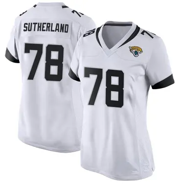 Women's Nike Jacksonville Jaguars Keaton Sutherland Jersey - White Game