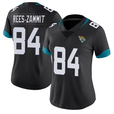 Women's Nike Jacksonville Jaguars Louis Rees-Zammit Vapor Untouchable Jersey - Black Limited