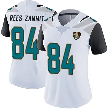 Women's Nike Jacksonville Jaguars Louis Rees-Zammit Vapor Untouchable Jersey - White Limited