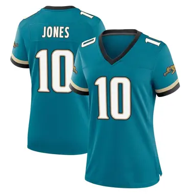 Women's Nike Jacksonville Jaguars Mac Jones Prowler Throwback Jersey - Teal Game