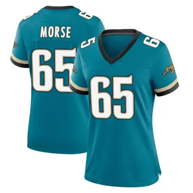 Women's Nike Jacksonville Jaguars Mitch Morse Prowler Throwback Jersey - Teal Game