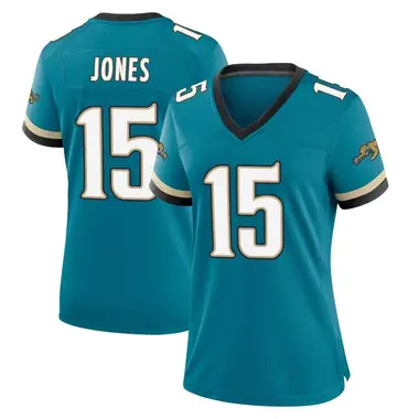 Women's Nike Jacksonville Jaguars Tim Jones Prowler Throwback Jersey - Teal Game