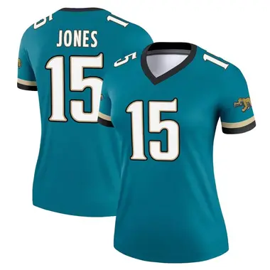 Women's Nike Jacksonville Jaguars Tim Jones Prowler Throwback Jersey - Teal Legend